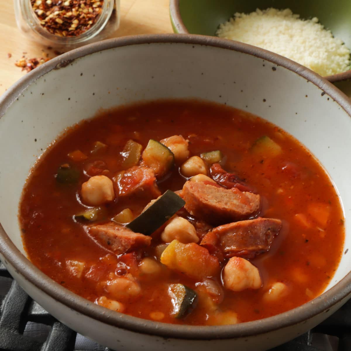 Italian Sausage Minestrone Soup Cook With Kerry