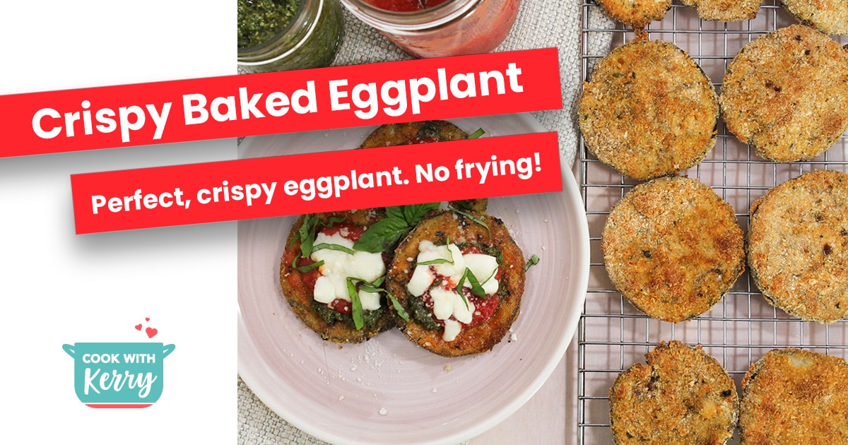 Crispy baked outlet eggplant