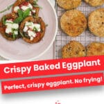 Crispy Baked Eggplant | No frying!