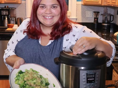 Zero-Minute Instant Pot Broccoli - One Happy Housewife
