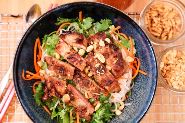 Lemongrass Pork Rice Noodle Bowls Cook With Kerry