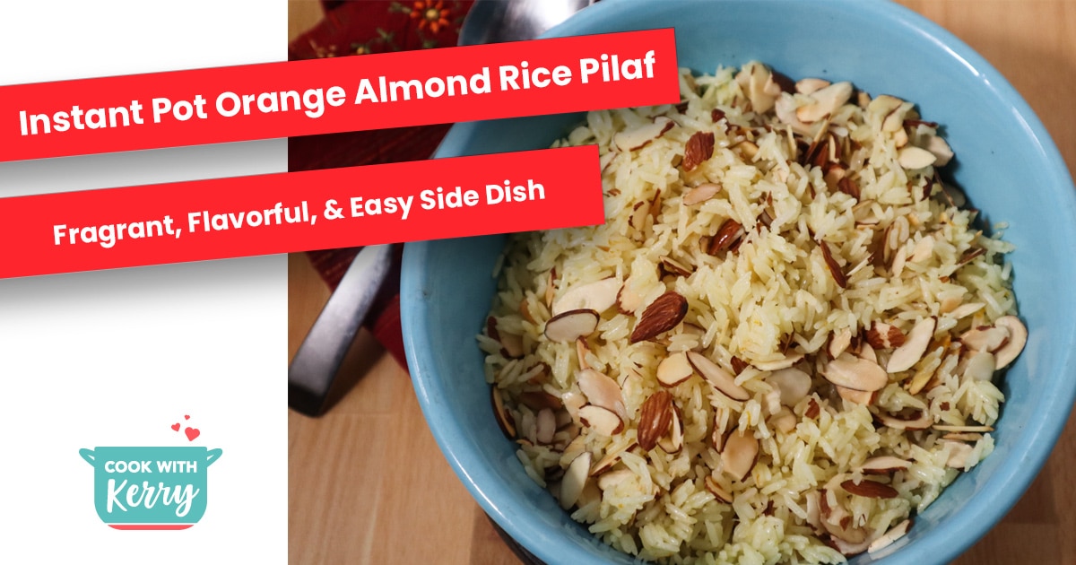 Instant Dutch Oven – Almond Rice Pilaf – Instant Pot Recipes