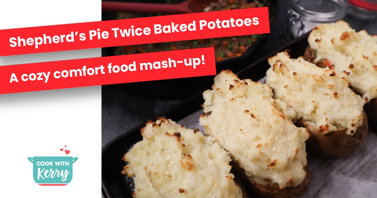 Twice Baked Shepherds Pie - Portlandia Pie Lady