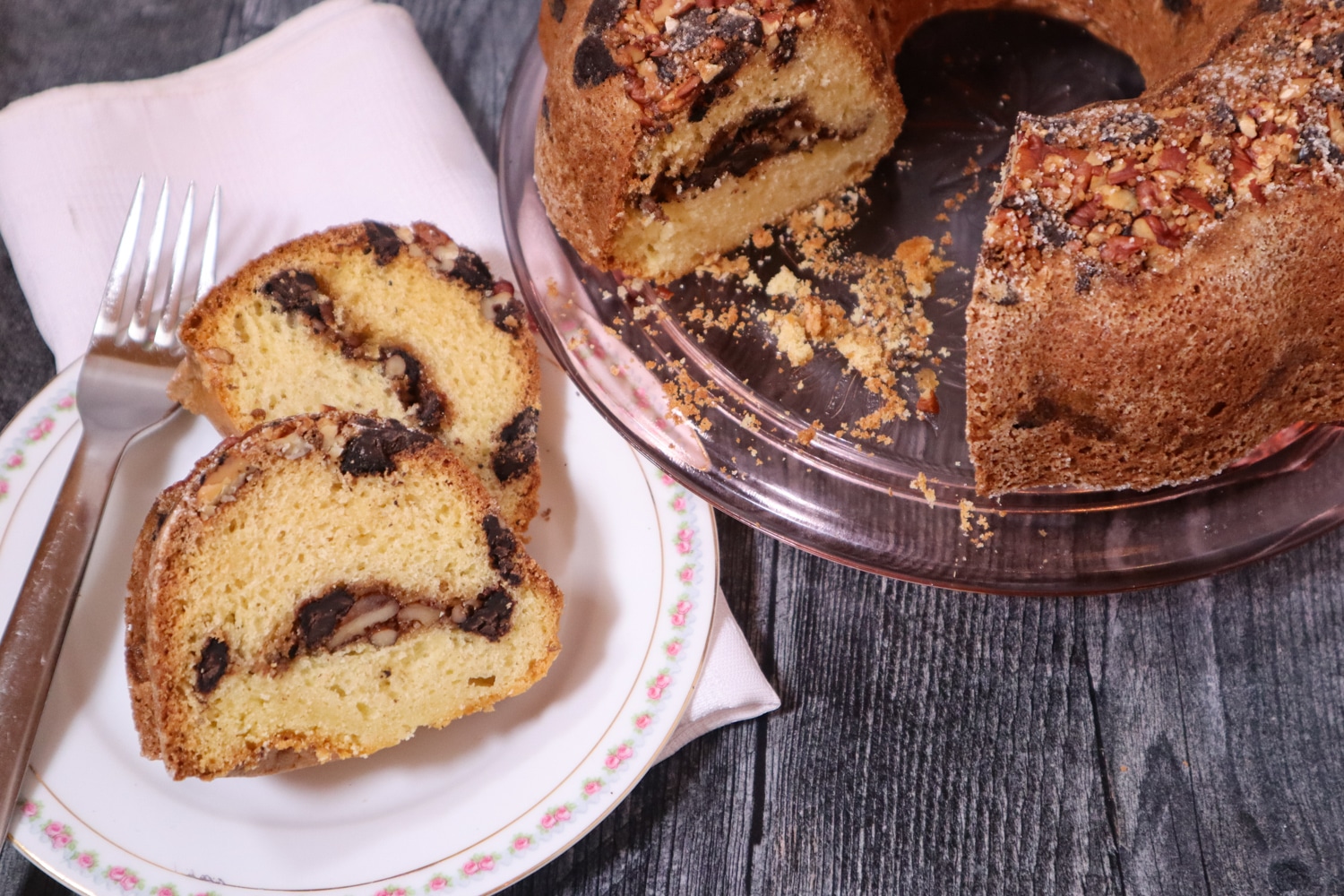 Chocolate Chip Bundt Cake [An All-Time Fave!] - Cook with Kerry