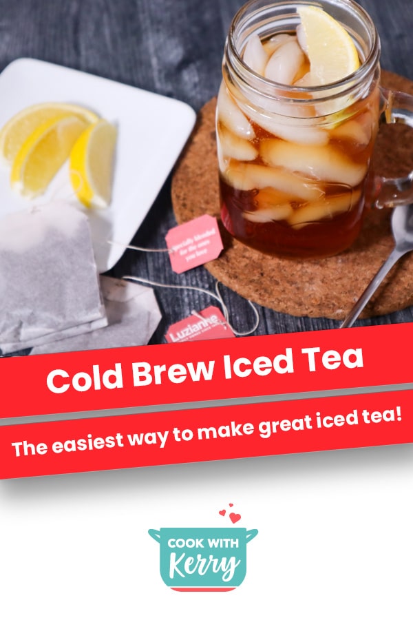 How To Make Cold-Infused Tea