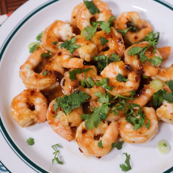 Spicy & Sweet Chipotle Honey Shrimp - Cook with Kerry