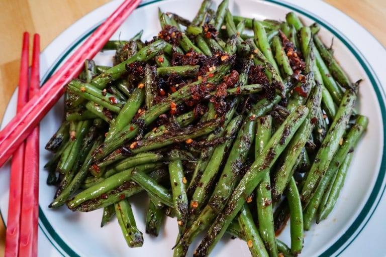 Easy Chinese-style Stir-fried Green Beans - Cook with Kerry