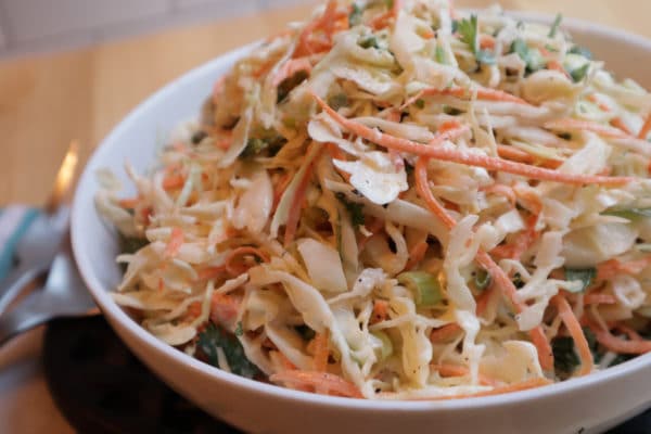 The Best Easy Creamy Coleslaw - Cook with Kerry