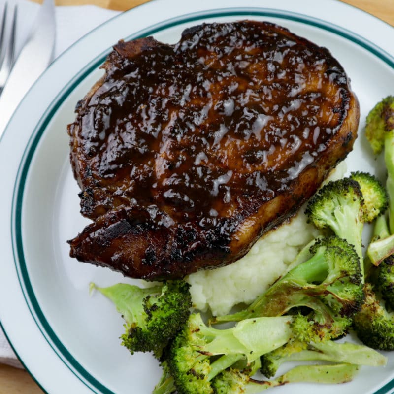 Balsamic Glazed Pork Chops Cook With Kerry