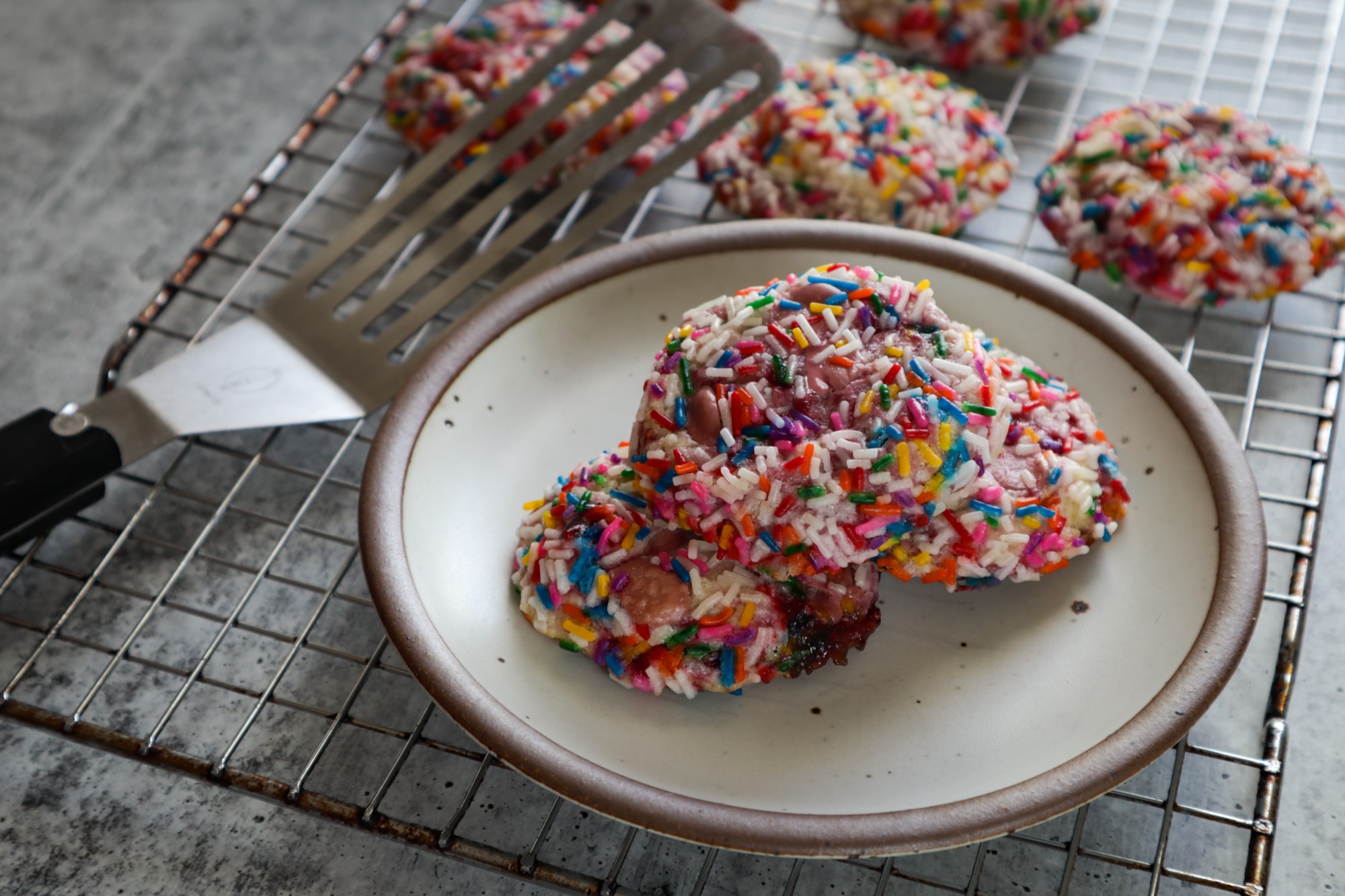 Confetti Sugar Cookies Recipe {Starbucks Copycat Cookies with Sprinkles}